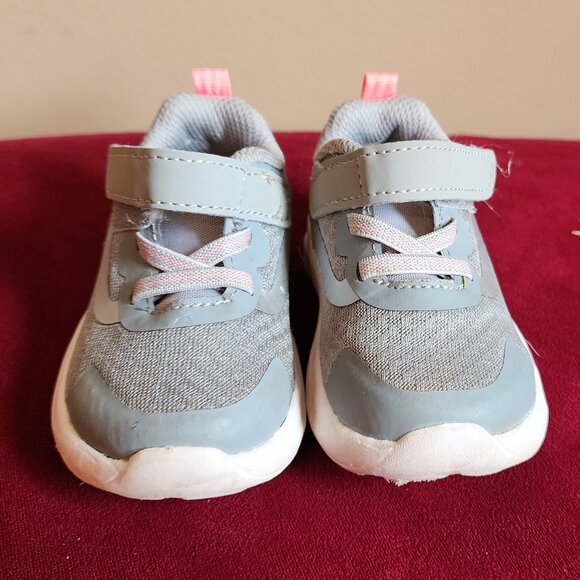 Athletic Works Toddler Girls’ Mesh Jogger Sneakers, Size 5 - Picture 5 of 7